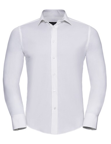 R-R-946M-0-Mens L/S Easy Care Fitted Shirt